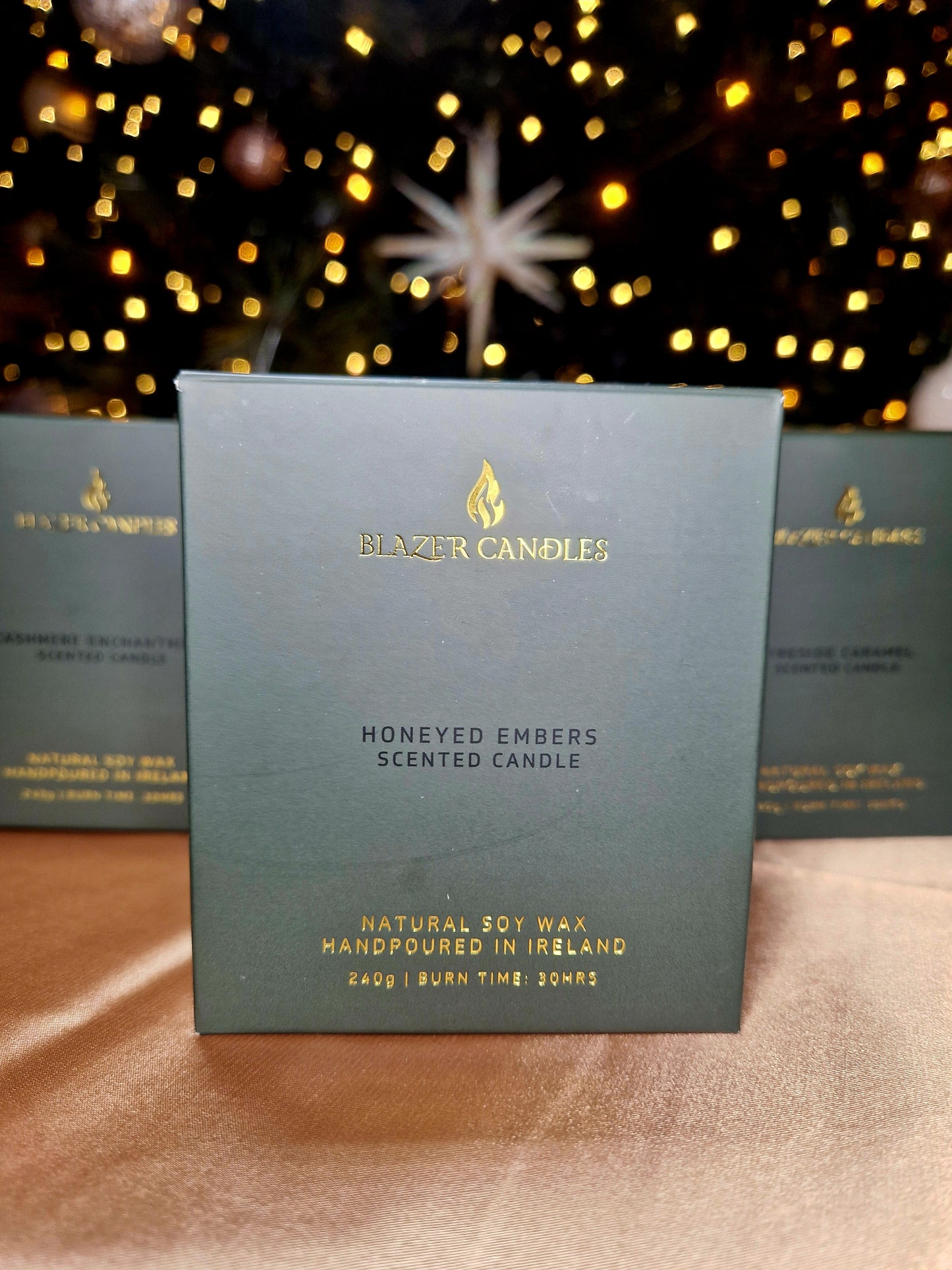 Honeyed Embers Scented Candle
