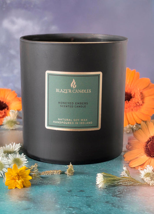 Honeyed Embers Scented Candle