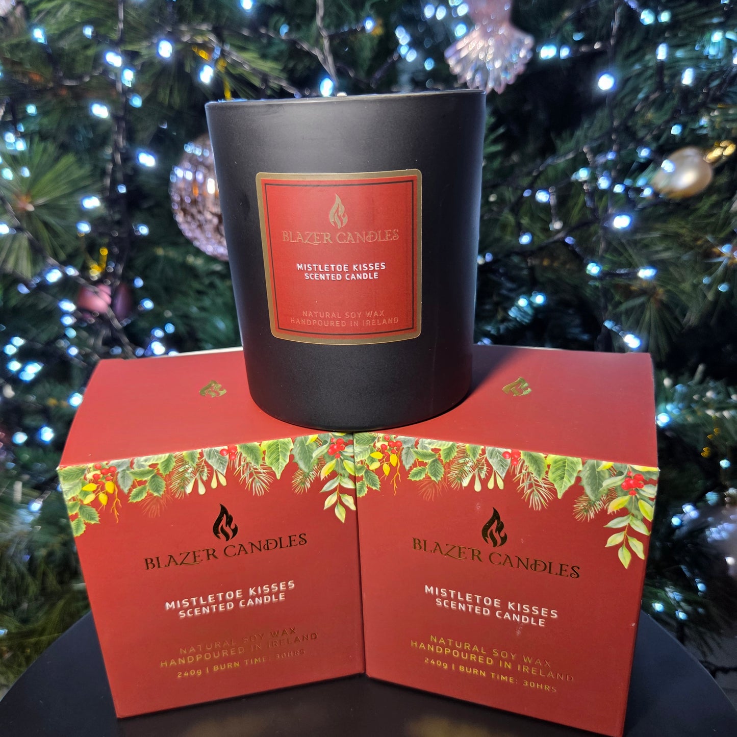 Mistletoe Kisses Scented Candle