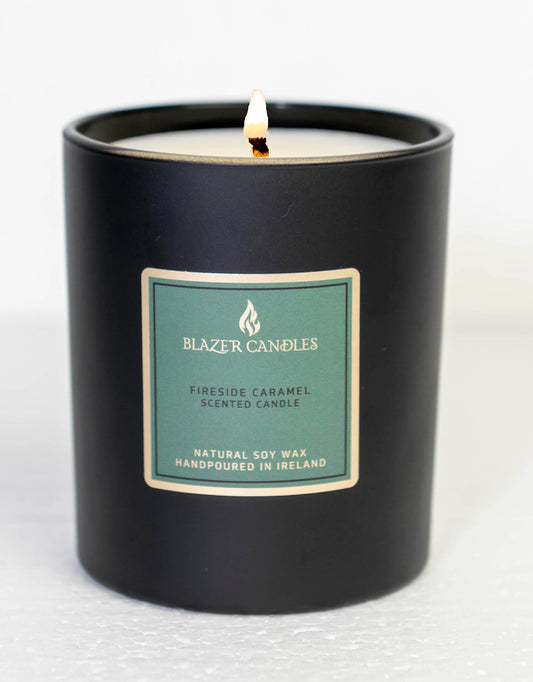 Fireside Caramel Scented Candle